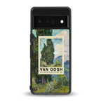 cypresses back phone cover | glass case for google pixel 6 pro