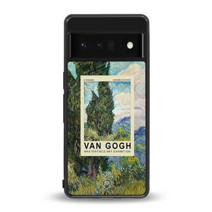 cypresses back phone cover | glass case for google pixel 6 pro