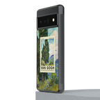 cypresses back phone cover | glass case for google pixel 6 pro