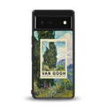 cypresses back phone cover | glass case for google pixel 6