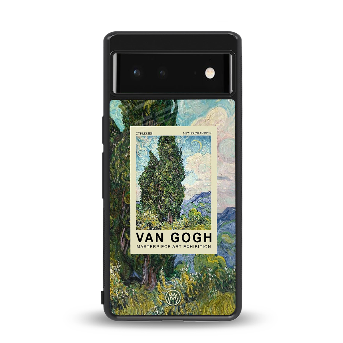 cypresses back phone cover | glass case for Google Pixel 6A