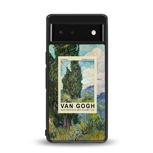 cypresses back phone cover | glass case for Google Pixel 6A