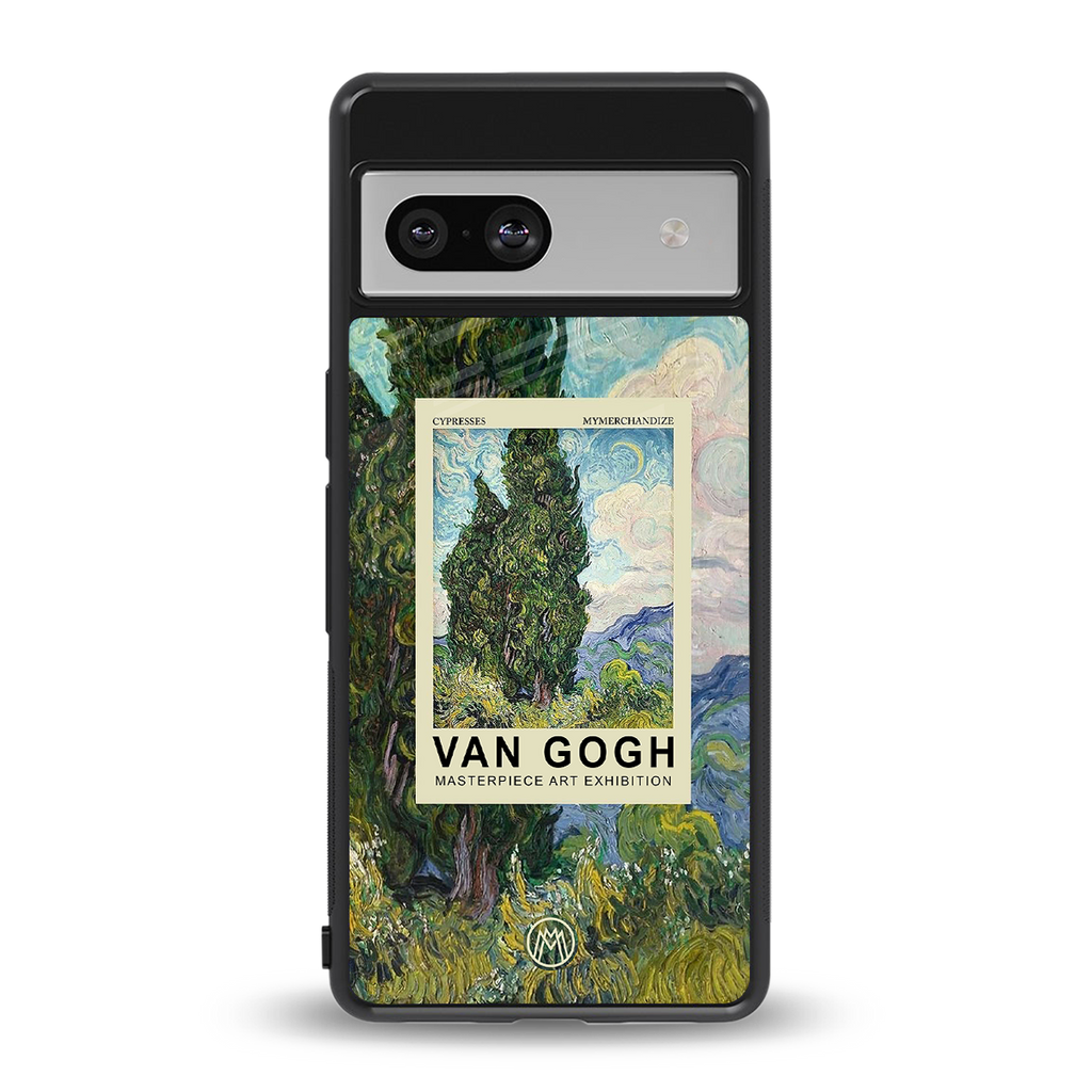 cypresses back phone cover | glass case for Google Pixel 7A