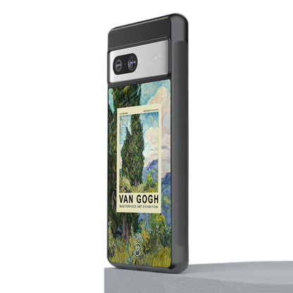 cypresses back phone cover | glass case for Google Pixel 7