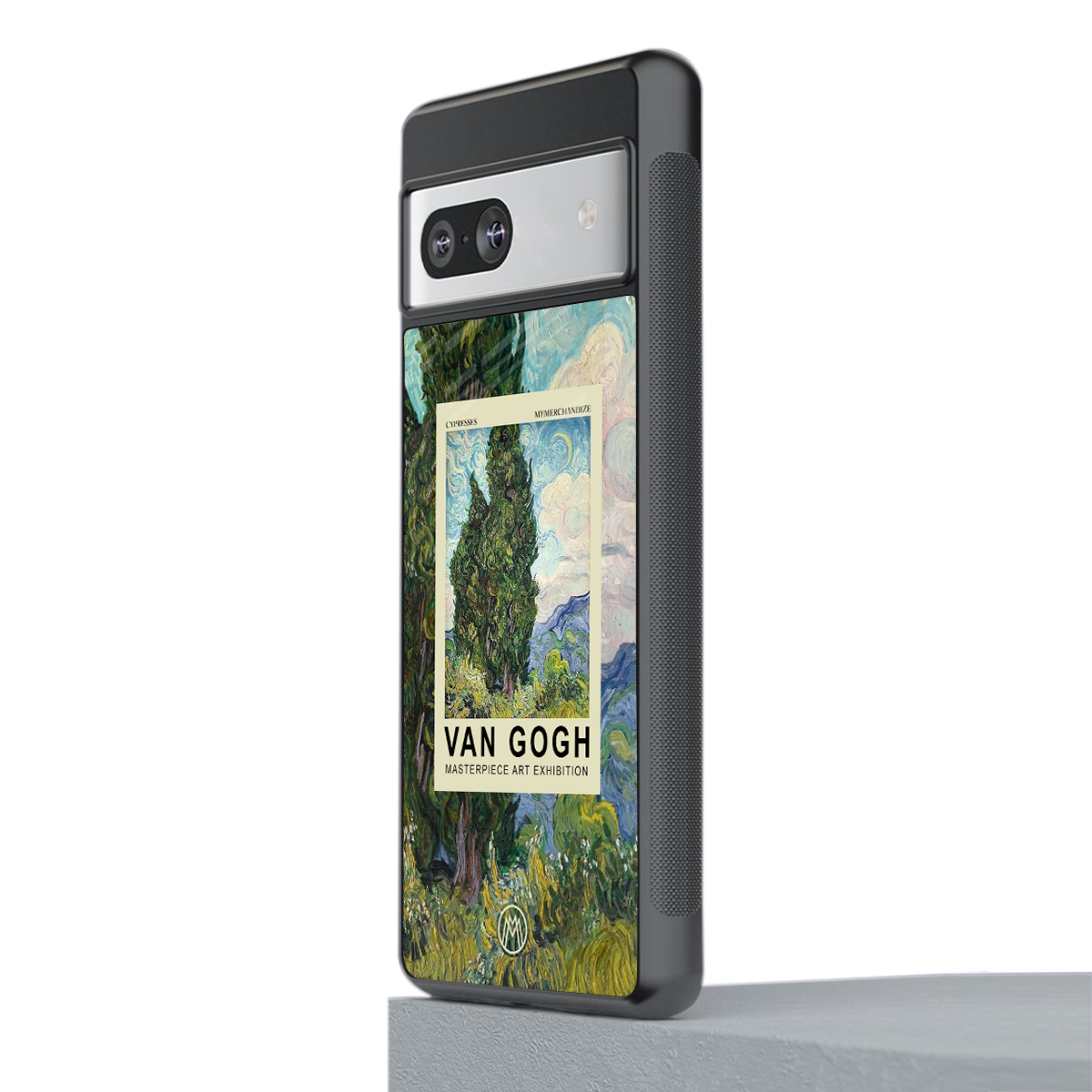 cypresses back phone cover | glass case for Google Pixel 7A