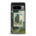 cypresses back phone cover | glass case for google pixel 8 pro