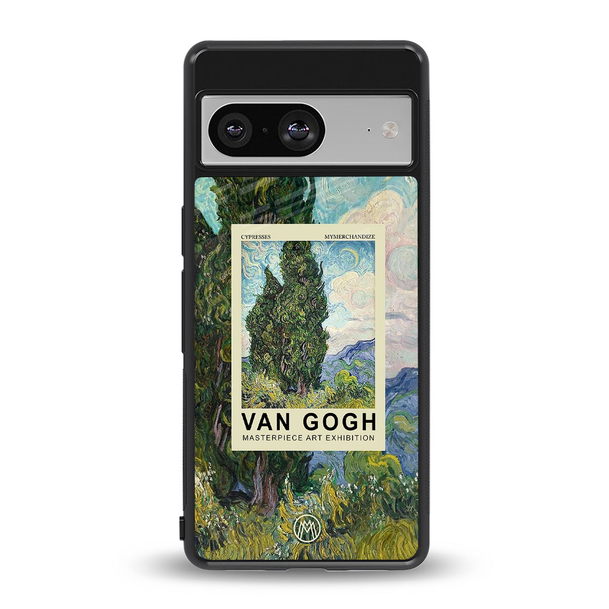 cypresses back phone cover | glass case for Google Pixel 8