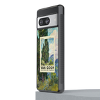 cypresses back phone cover | glass case for Google Pixel 8