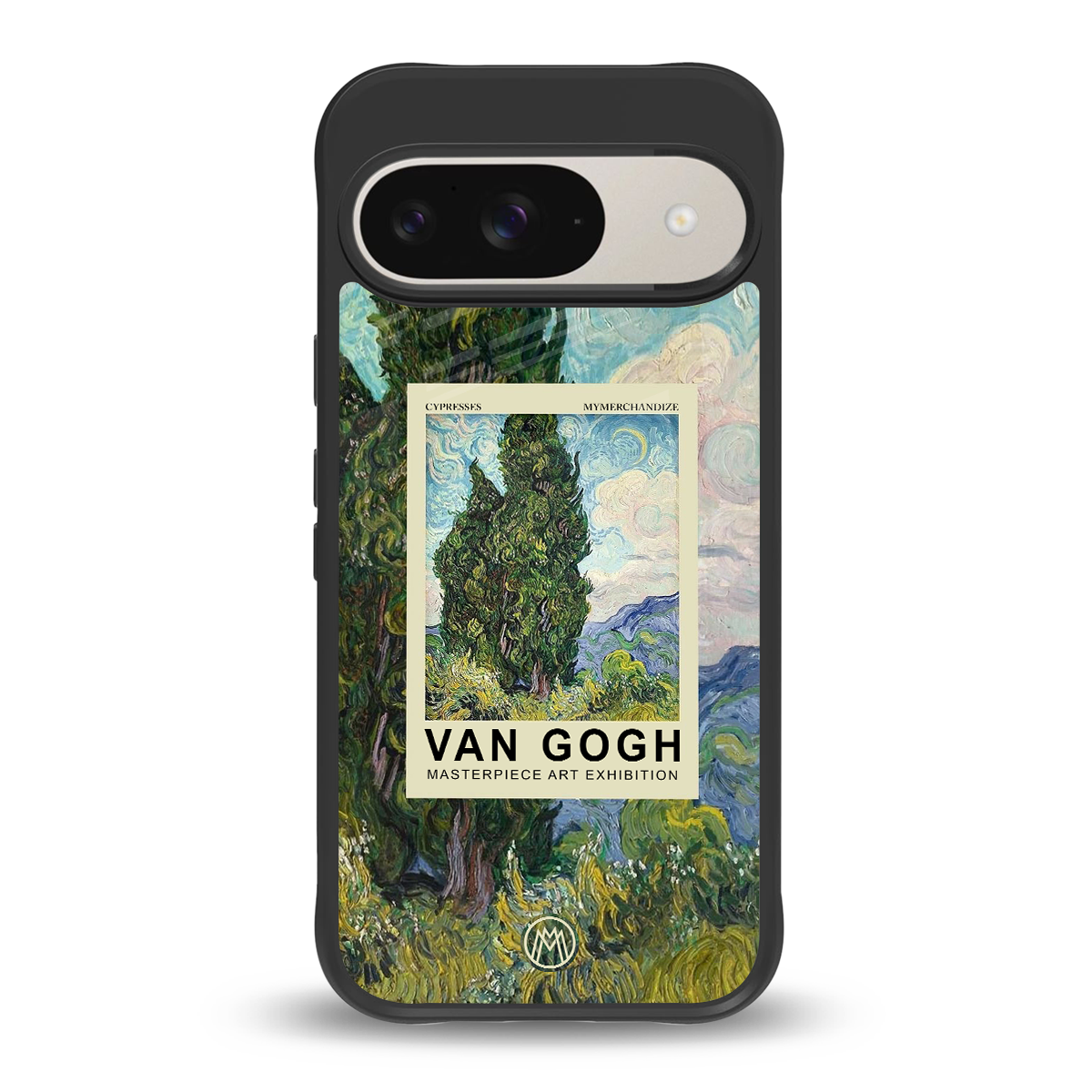 cypresses back phone cover | glass case for google pixel 9