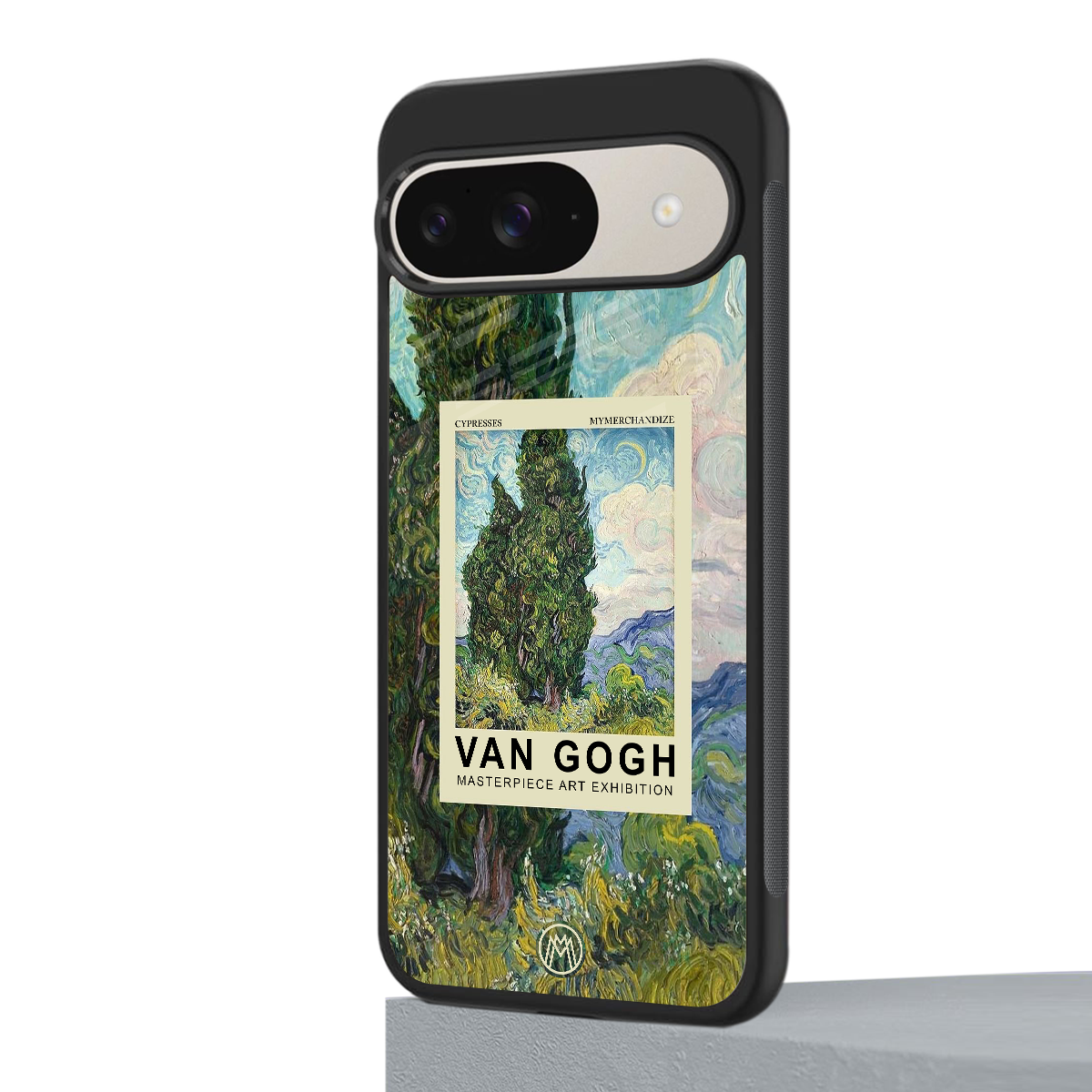 cypresses back phone cover | glass case for google pixel 9