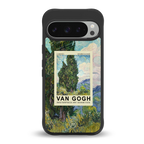 cypresses back phone cover | glass case for google pixel 9 pro xl