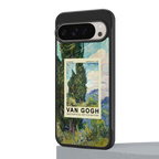cypresses back phone cover | glass case for google pixel 9 pro