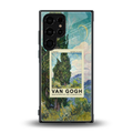 cypresses back phone cover | glass case for samsung galaxy s23 ultra