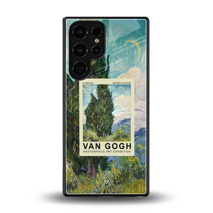 cypresses back phone cover | glass case for samsung galaxy s25 ultra
