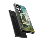 cypresses back phone cover | glass case for samsung galaxy s25 ultra