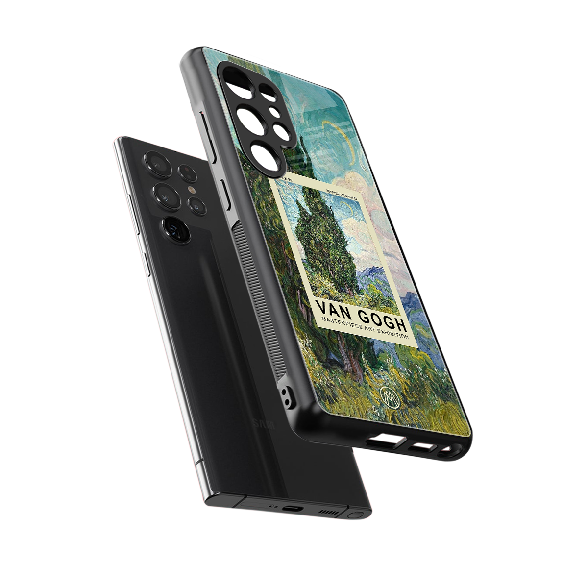 cypresses back phone cover | glass case for samsung galaxy s25 ultra