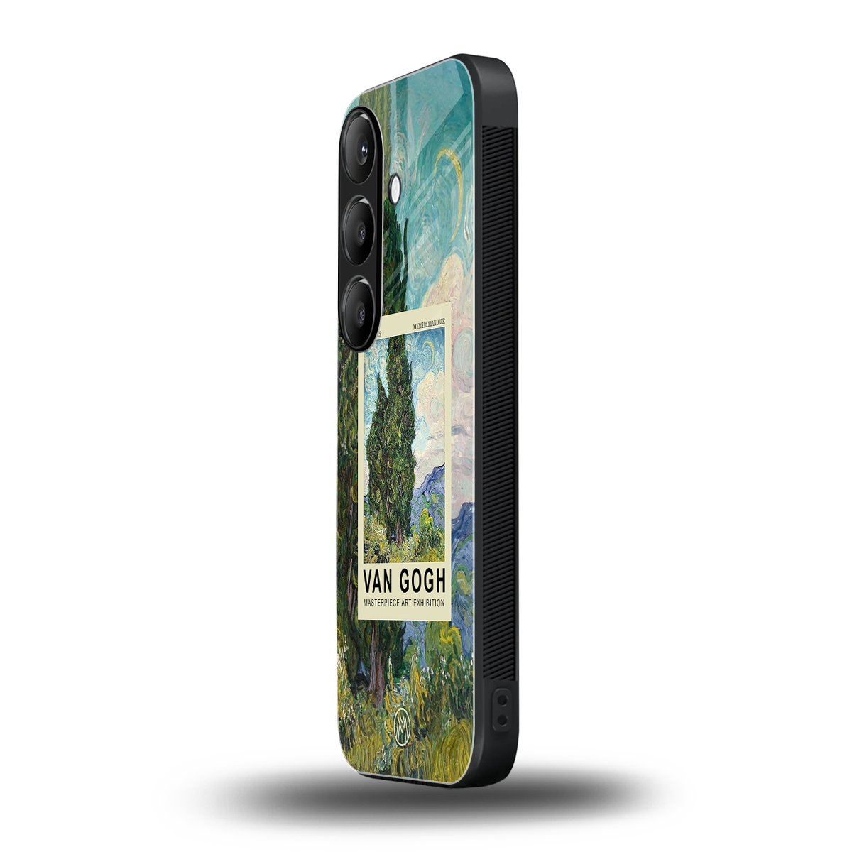 cypresses back phone cover | glass case for samsung galaxy s24 fe