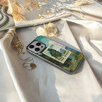 cypresses back phone cover | glass case for samsung galaxy s24