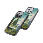 Protective Glass Back Phone Case Compatible with iPhone, Samsung, OnePlus, Pixel & More