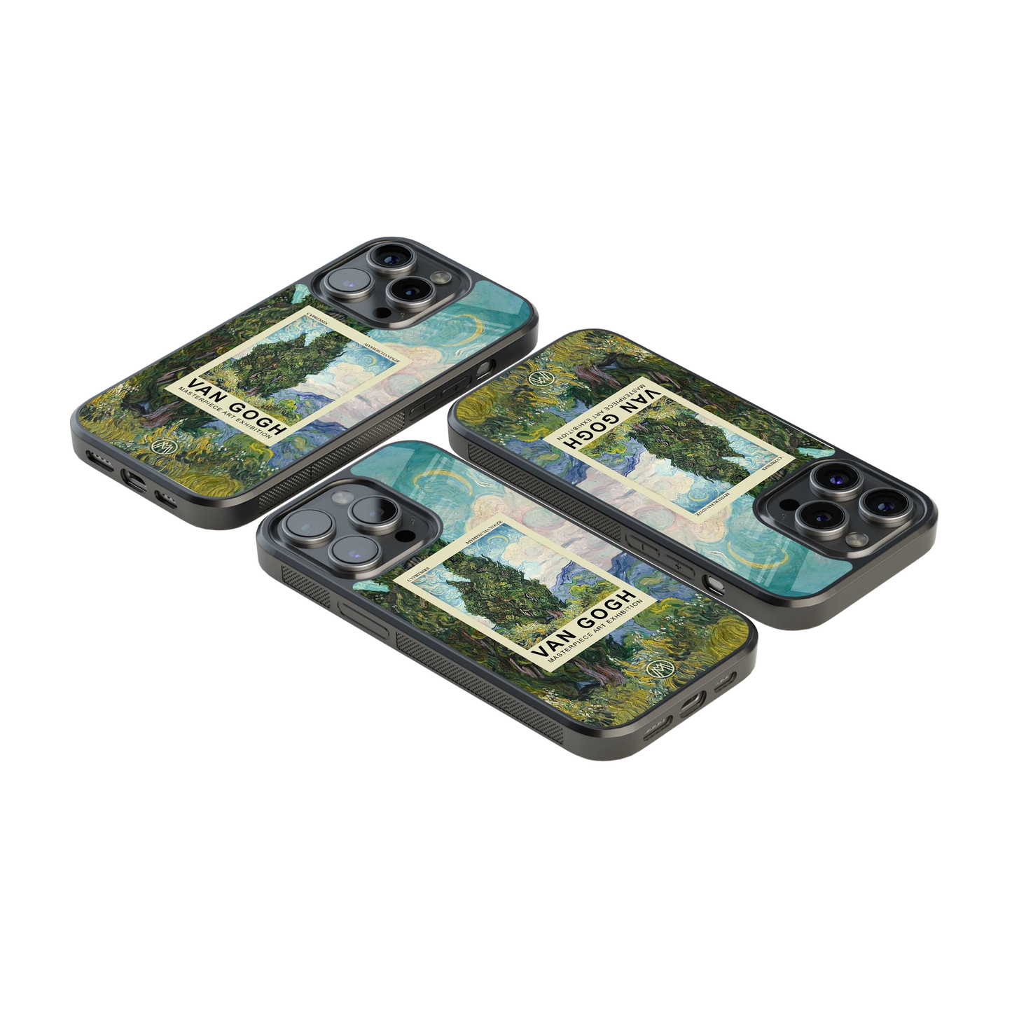 Luxury Glass Back Mobile Cover for iPhone, Samsung Galaxy, OnePlus, Pixel, Redmi & More