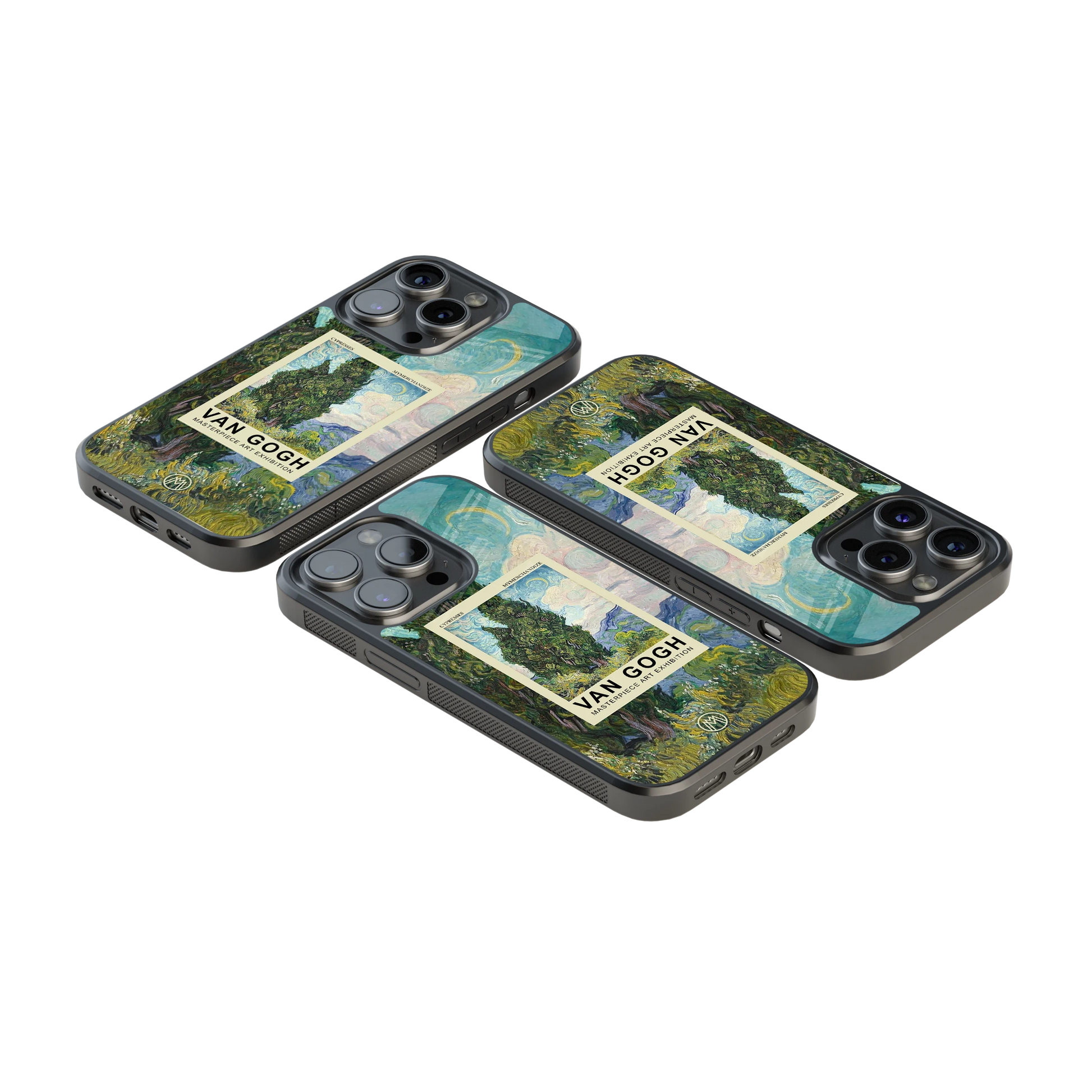 Luxury Glass Back Mobile Cover for iPhone, Samsung Galaxy, OnePlus, Pixel, Redmi & More
