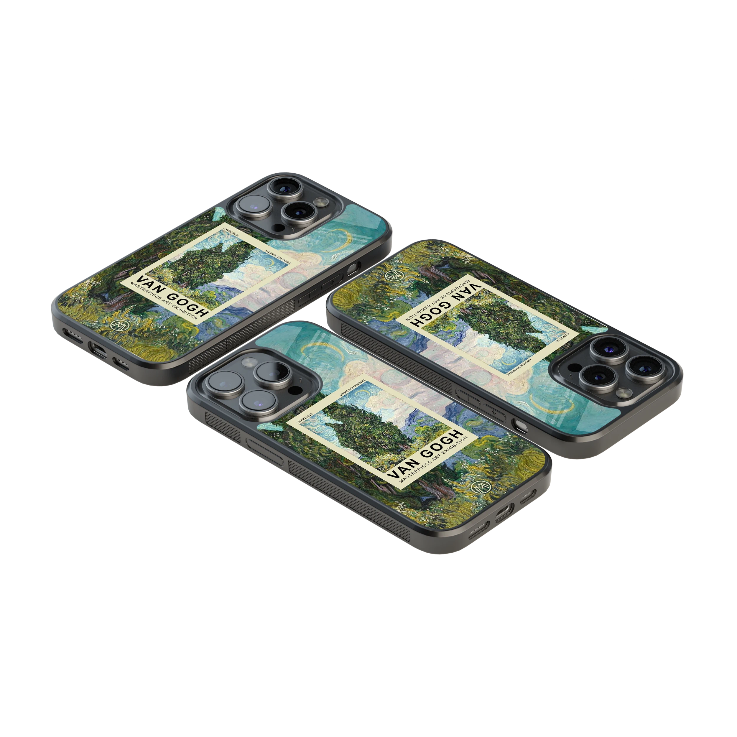 Luxury Glass Back Mobile Cover for iPhone, Samsung Galaxy, OnePlus, Pixel, Redmi & More