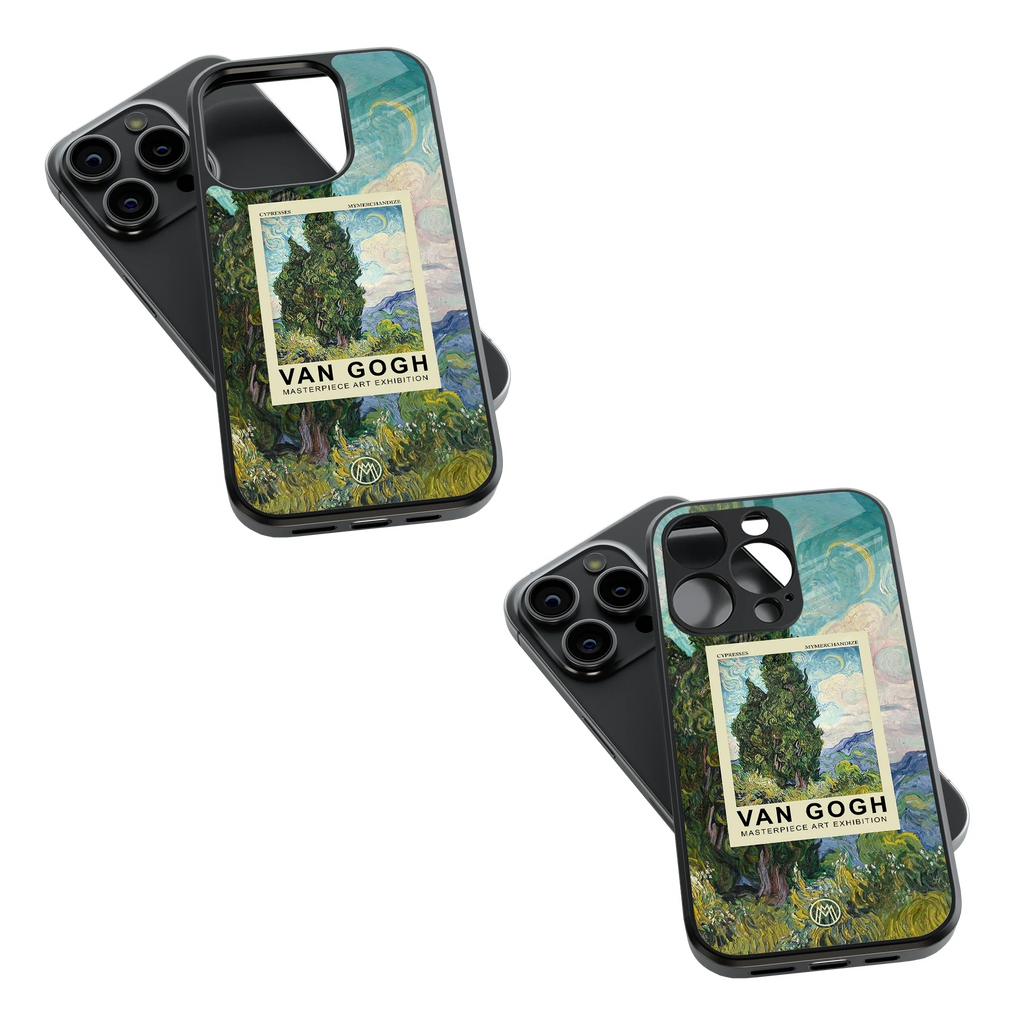 Trendy Glass Back Mobile Case for iPhone, Samsung, Redmi, OnePlus, Google Pixel, Motorola