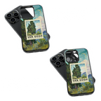 Trendy Glass Back Mobile Case for iPhone, Samsung, Redmi, OnePlus, Google Pixel, Motorola