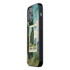Slim Glass Back Phone Case for Multiple Brands – iPhone, Samsung, Redmi, OnePlus, Oppo, Vivo