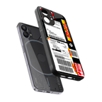 dhl delivery label back phone cover | glass case for nothing phone 1