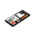 dhl delivery label back phone cover | glass case for nothing phone 1