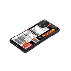 dhl delivery label back phone cover | glass case for nothing phone 2