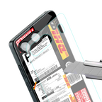 dhl delivery label back phone cover | glass case for oneplus nord 4