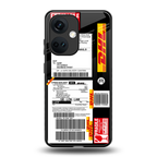 dhl delivery label back phone cover | glass case for oneplus nord ce 3