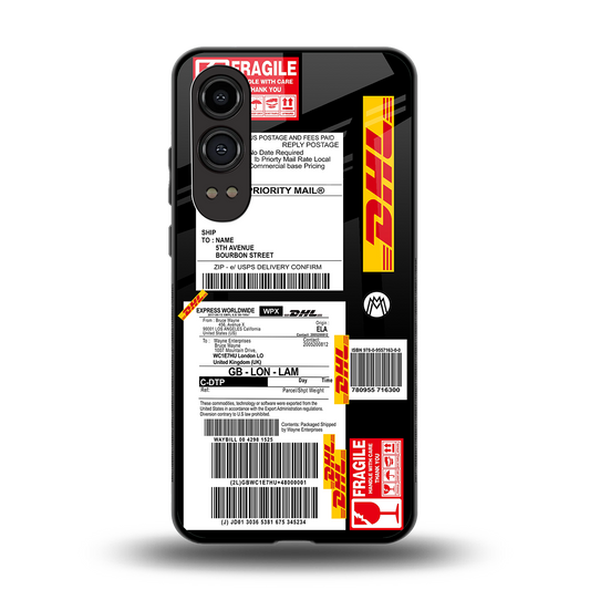 dhl delivery label back phone cover | glass case for oneplus nord ce 4 lite