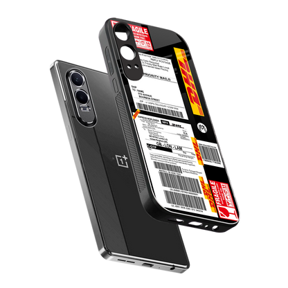 dhl delivery label back phone cover | glass case for oneplus nord ce 4 lite