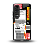 dhl delivery label back phone cover | glass case for oneplus nord ce 4