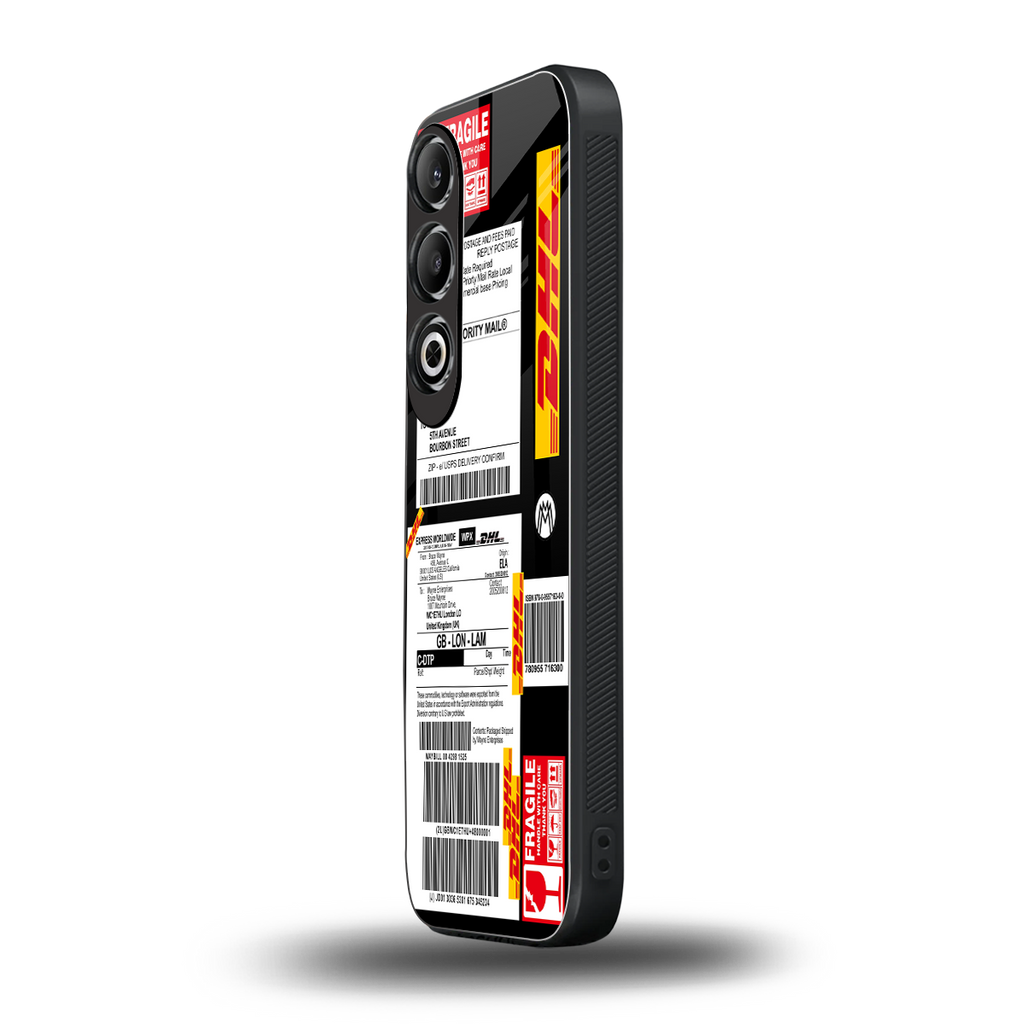 dhl delivery label back phone cover | glass case for oneplus nord ce 4
