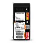 dhl delivery label back phone cover | glass case for google pixel 6 pro