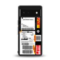 dhl delivery label back phone cover | glass case for google pixel 6