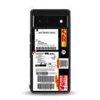 dhl delivery label back phone cover | glass case for Google Pixel 6A