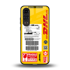 dhl yellow delivery label back phone cover | glass case for oneplus nord ce 4 lite