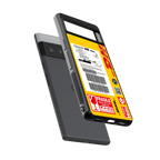 dhl yellow delivery label back phone cover | glass case for google pixel 6 pro
