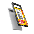 dhl yellow delivery label back phone cover | glass case for google pixel 7 pro