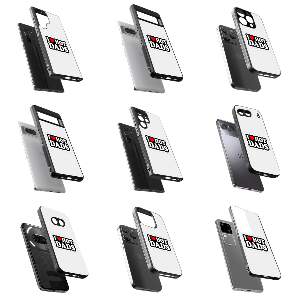 Durable Glass Back Mobile Case for iPhone, Samsung, OnePlus, Google Pixel, Redmi, Vivo, Oppo