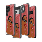 Stylish Glass Back Case for All Smartphones iPhone, Samsung, OnePlus, Pixel, Redmi, Oppo, Vivo, Motorola