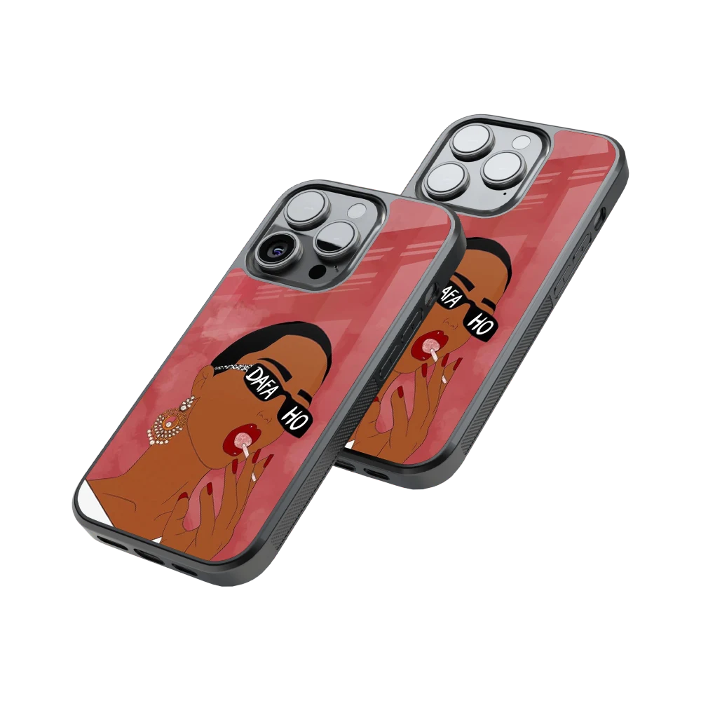 Protective Glass Back Phone Case Compatible with iPhone, Samsung, OnePlus, Pixel & More