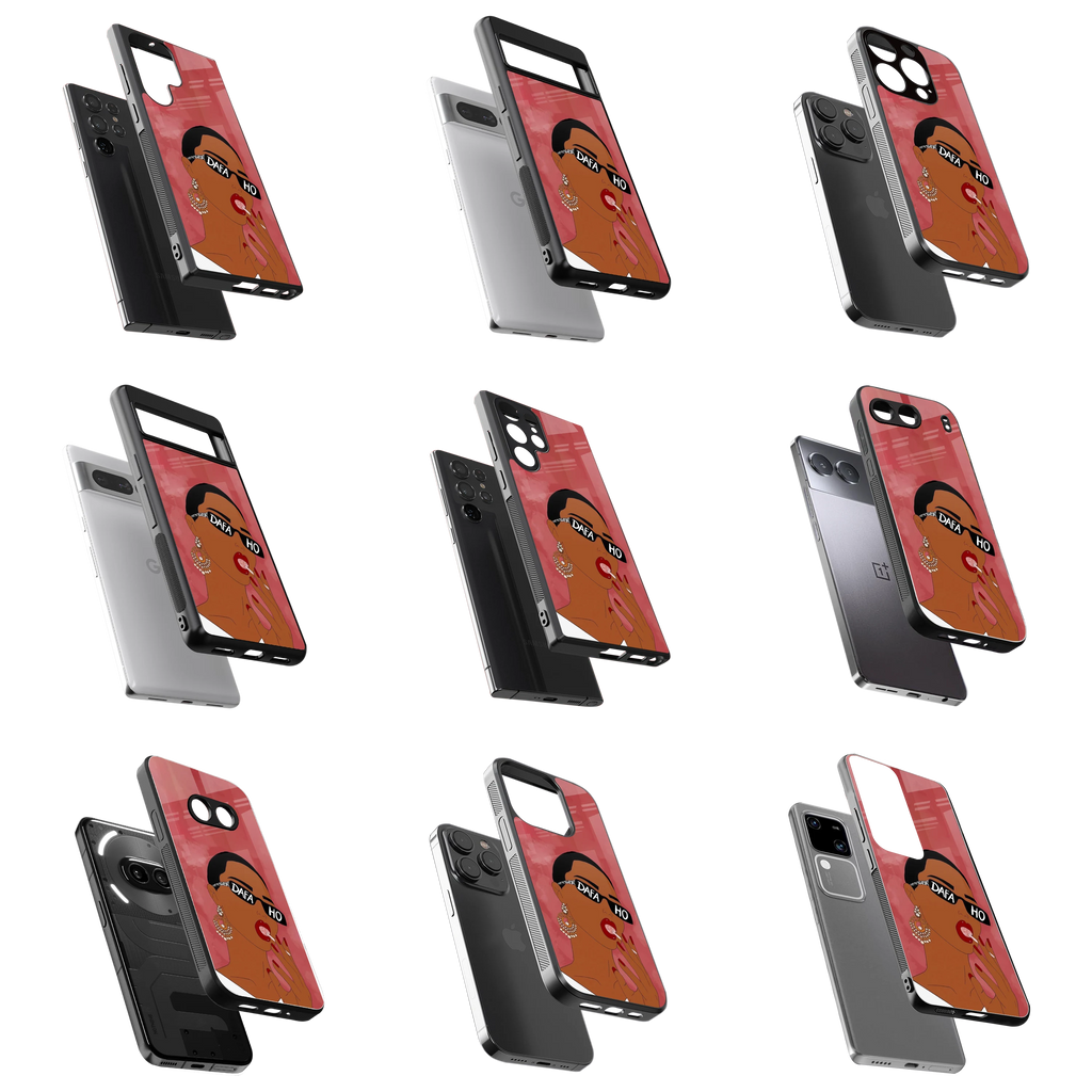 Durable Glass Back Mobile Case for iPhone, Samsung, OnePlus, Google Pixel, Redmi, Vivo, Oppo