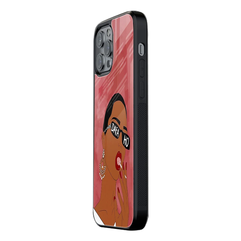 Slim Glass Back Phone Case for Multiple Brands iPhone, Samsung, Redmi, OnePlus, Oppo, Vivo