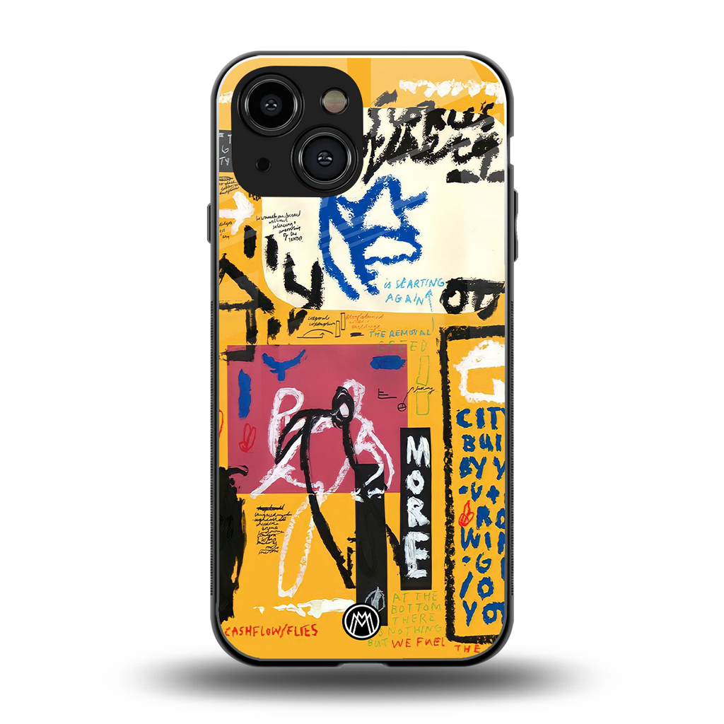 daily dose of motivation back phone cover | glass case for iphone 13 mini